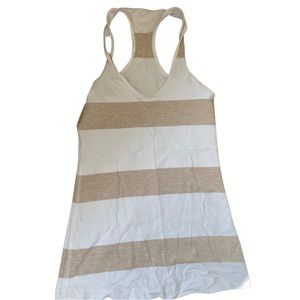 Lululemon striped racerback tank
